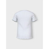 Name It Bright White Strawberry Vivemma Slim T-Shirt