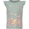 Name It Aqua Gray Yellow Flower Vayana Capsl Topp