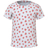 Name It Bright White Strawberry Vemma AOP Slim T-Shirt