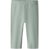 Name It Aqua Gray Vivian Capri Leggings