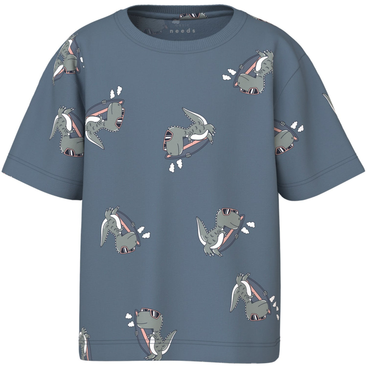 Name It Blue Mirage Dino Surf Valther Regular T-Shirt