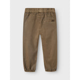 Name It Walnut Ryan Jogger Twill Byxor