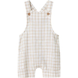 Name It Bright White Halom Kort Overall