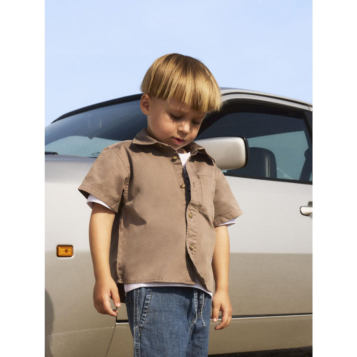 Name It Walnut Hetim Oversize Skjorta