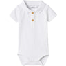 Name It Bright White Hofman Pikétröja Body