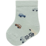 Name It Aqua Gray Hurra Strumpor