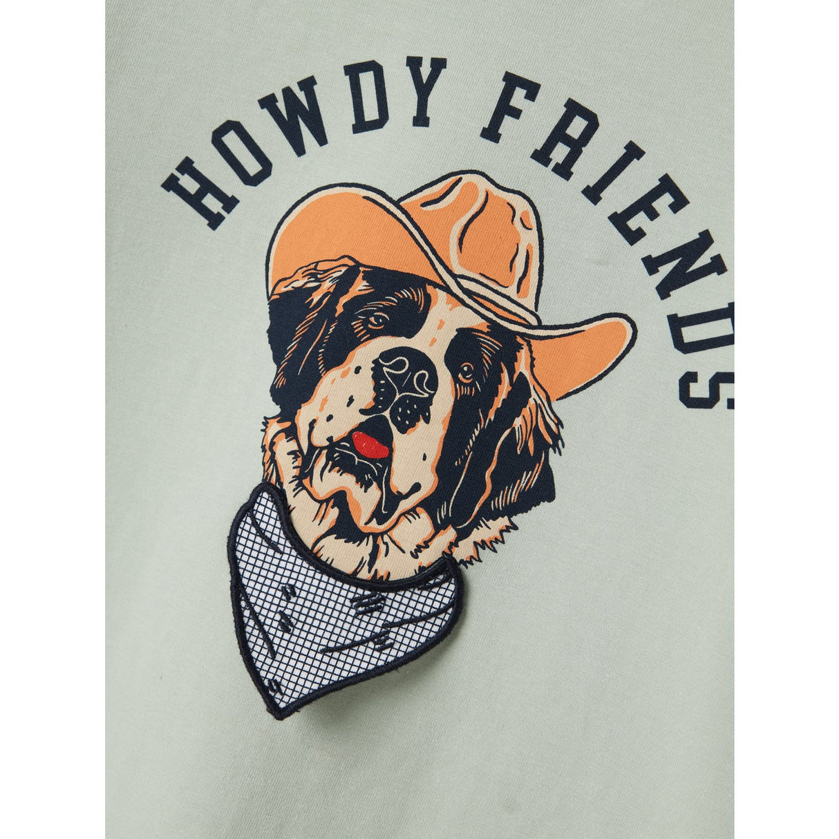 Name It Aqua Gray Hasse Regular T-Shirt