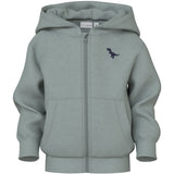 Name It Slate Gray Valon Regular Sweat Cardigan