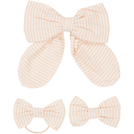 COPENHAGEN COLORS Dusty Rose W Cream Stripe 3-Pack Seersucker Tillbehör