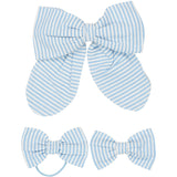 COPENHAGEN COLORS Sky Blue W Cream Stripe 3-Pack Seersucker Tillbehör