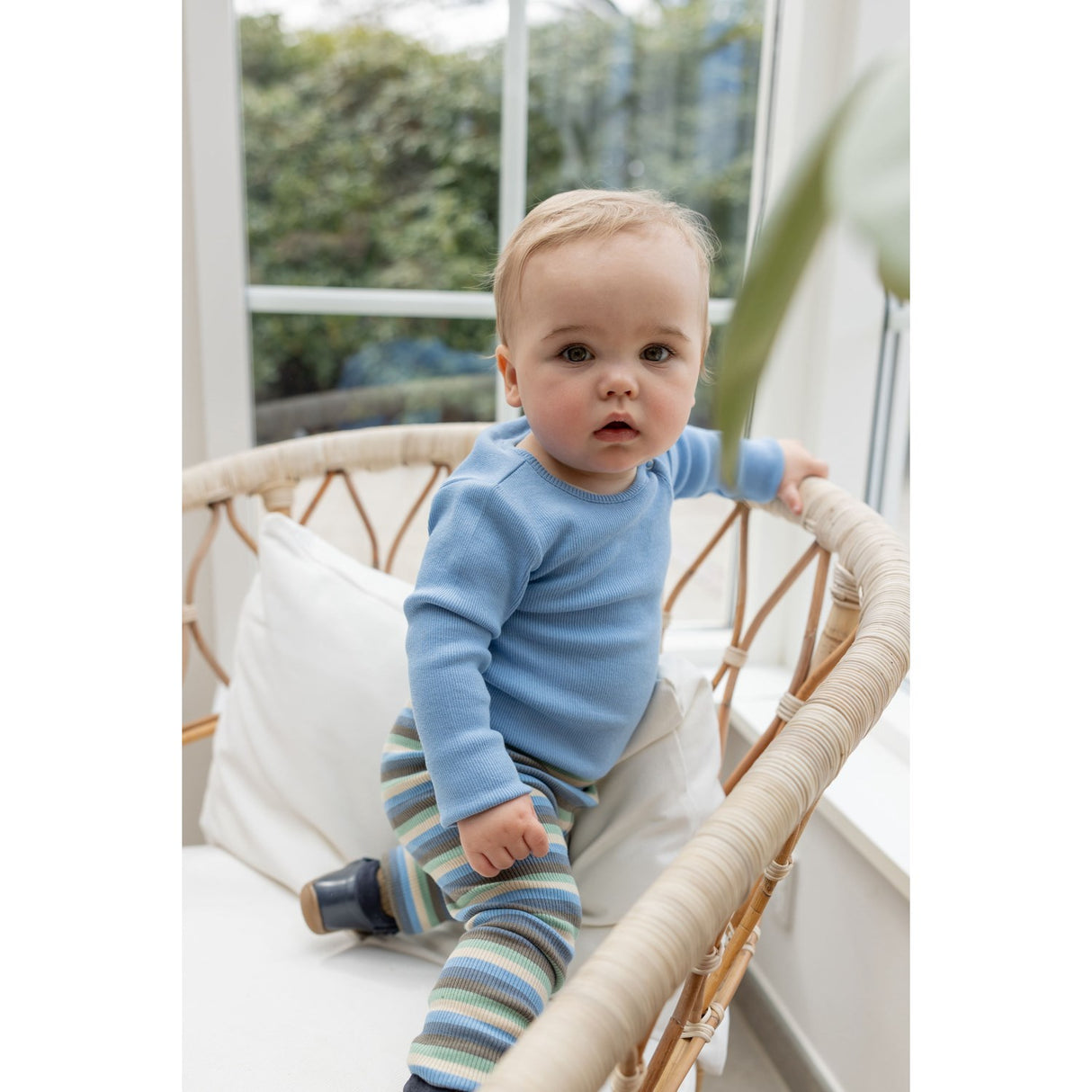 Petit Piao Allure Blue Body L/S Modal