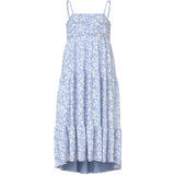 Name It Serenity White Flower Vinaya Rem Maxi Klänning