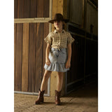 Name It Light Blue Denim Nynne Kort Denim Kjol