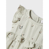 Name It Aqua Gray Hikka Capsl Klänning