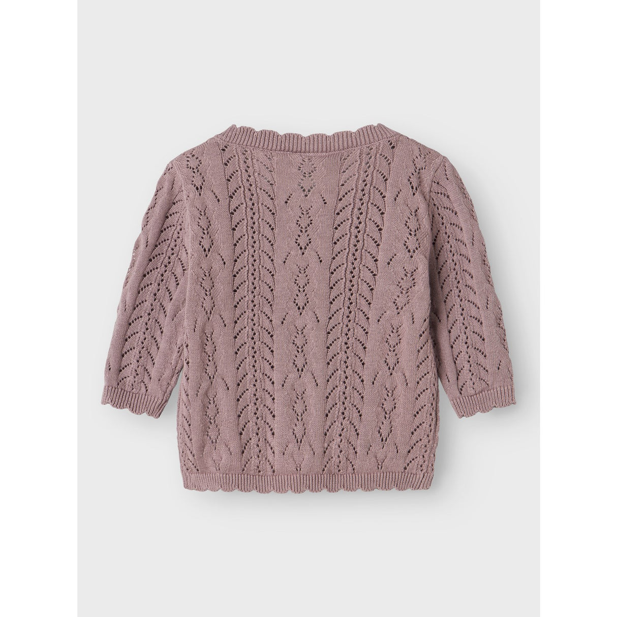 Name It Purple Dove Jollie Stickad Cardigan