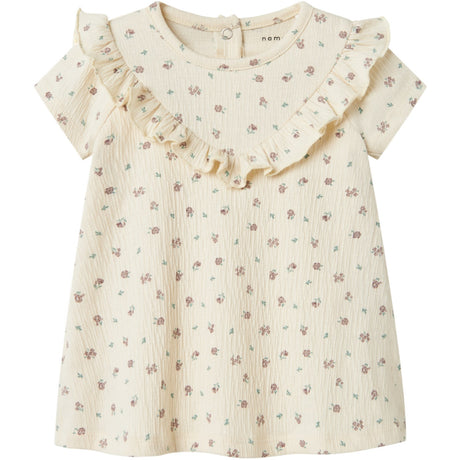 Name It Bleached Sand Jannis Body Klänning