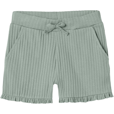 Name It Aqua Gray Jessia Shorts