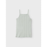 Name It Aqua Gray Jsilke Slim Rem Topp