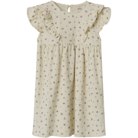 Name It Bleached Sand Jannis Klänning