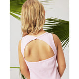 Name It Cameo Pink Jalgos Maxi Tank Klänning