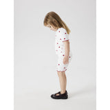 Name It Bright White Jillie Slim Biker Shorts