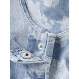 Name It Light Blue Denim Silla Denim Spencer Klänning