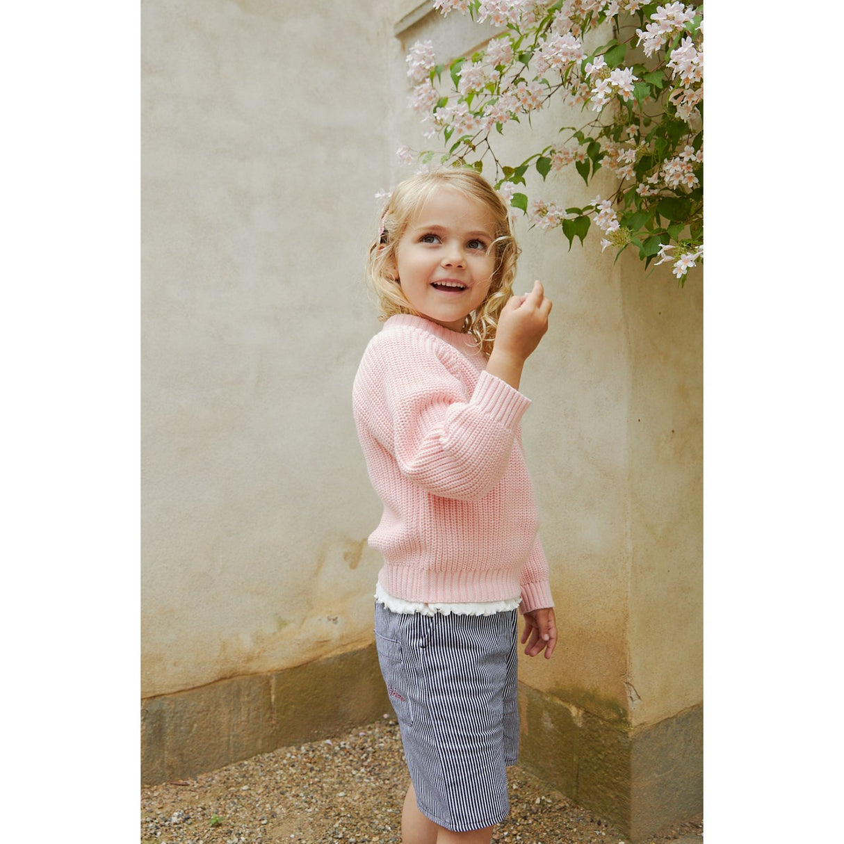 COPENHAGEN COLORS Ballerinaskor Stickad Classic Rib Blus