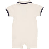 COPENHAGEN COLORS Cream Comb. Pique Pikétröja Romper