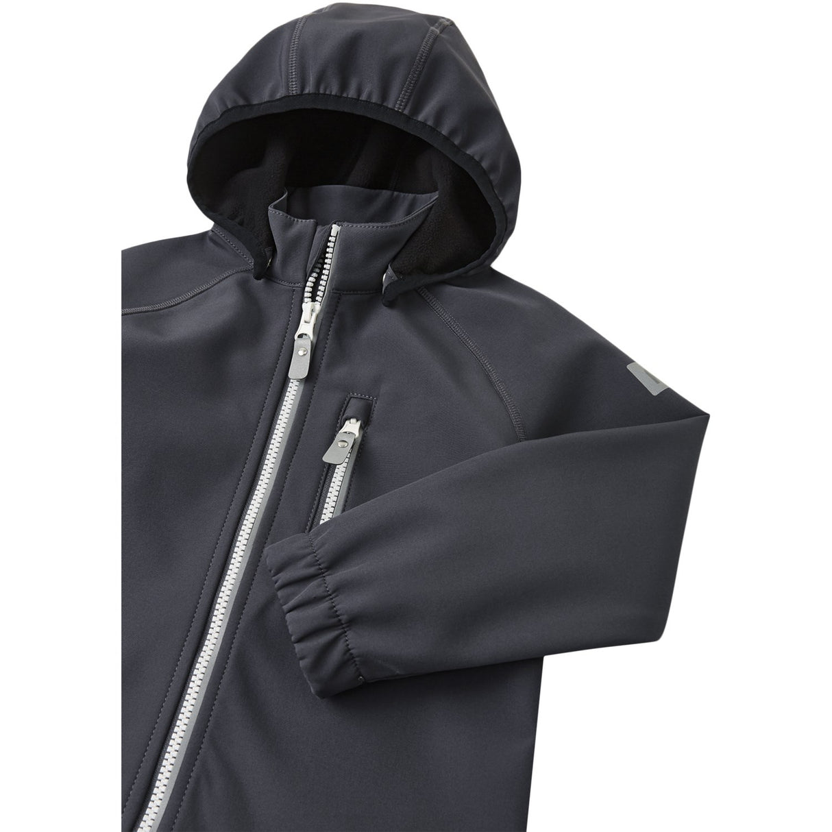 Reima Soft black Vantti Soft black Softshell Jacka