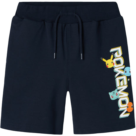 Name It Navy Blazer Mos Pokemon Regular Sweat Shorts