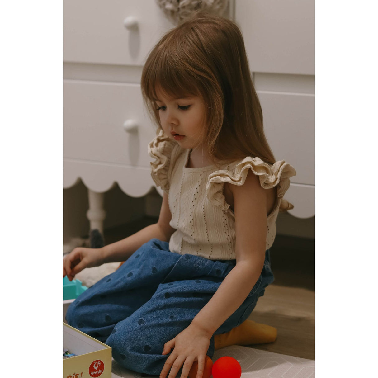 Fliink Light Denim Blue Donna Denim Byxor