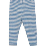 Serendipity Azur/Ecru Baby Leggings Stripe
