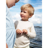 Serendipity Azur/Ecru Strand Klänning Stripe