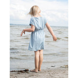 Serendipity Azur/Ecru Strand Klänning Stripe