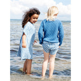 Serendipity Azur Stripe Long Shorts