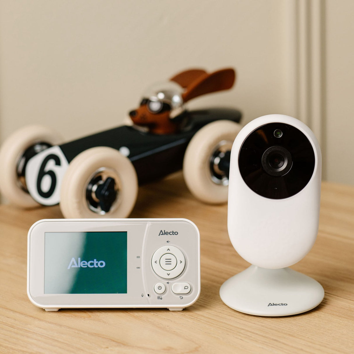 Alecto Video Baby Monitor Med 2.8 Inch Färg Display