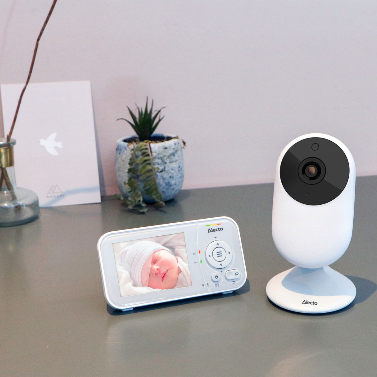 Alecto Video Baby Monitor Med 2.8 Inch Färg Display