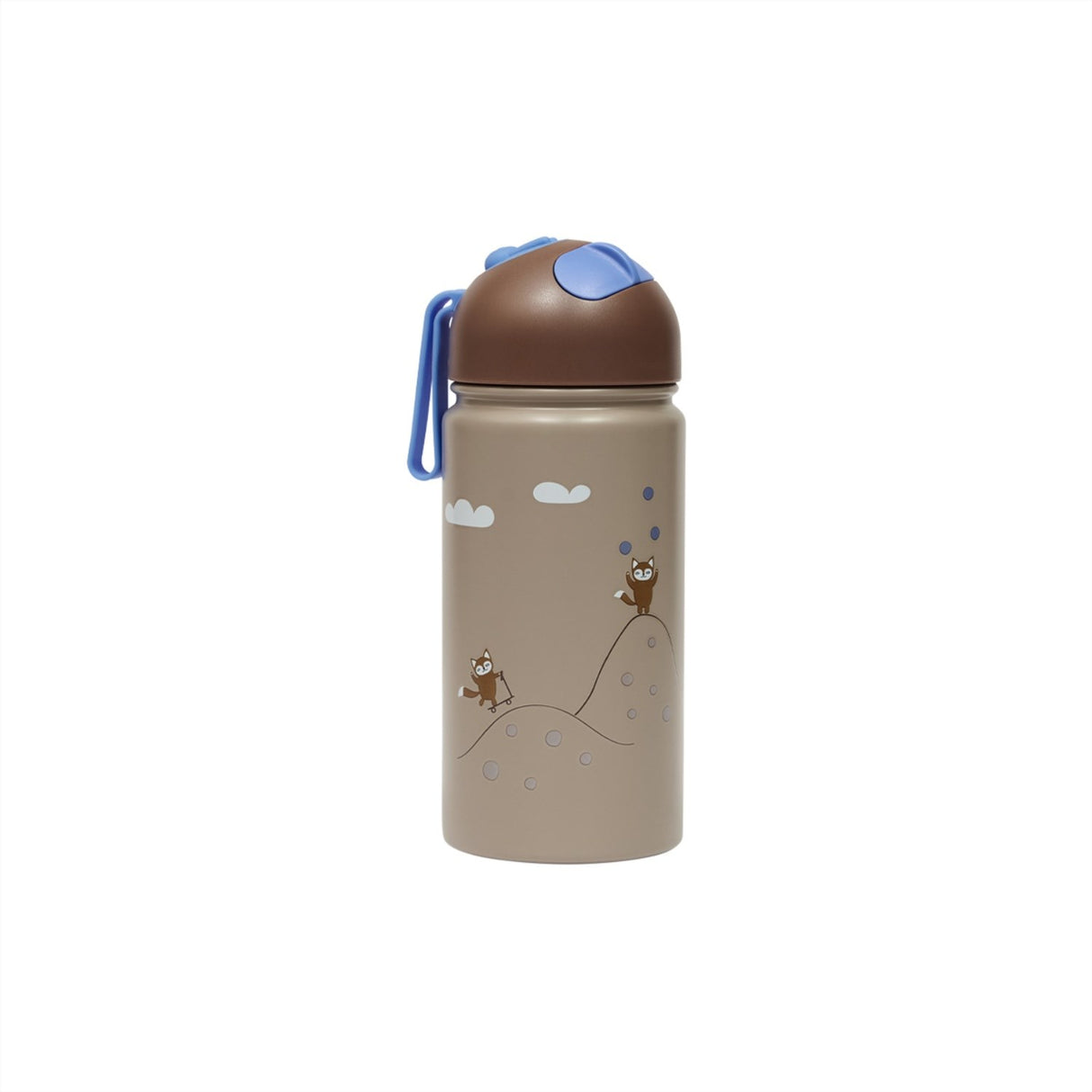 OYOY Blue Friends In The Forest Flaska 360ml