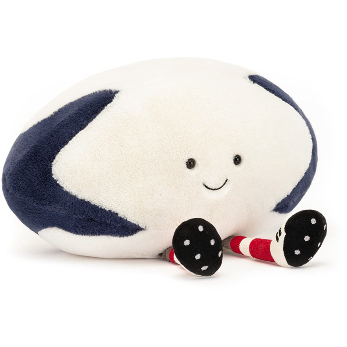 Jellycat Amuseables Sports Rugby Bold, 29 Cm