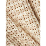 Lil'Atelier Turtledove Gray Morn Boa Stickad