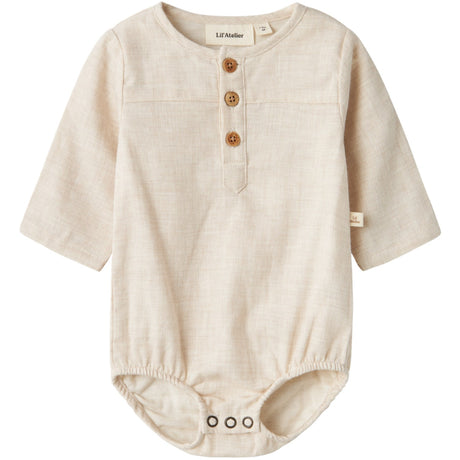 Lil'Atelier Turtledove Tarou Loose Body Skjorta