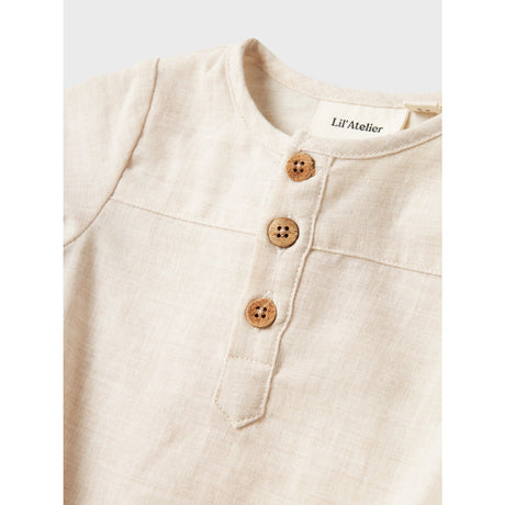 Lil'Atelier Turtledove Tarou Loose Body Skjorta