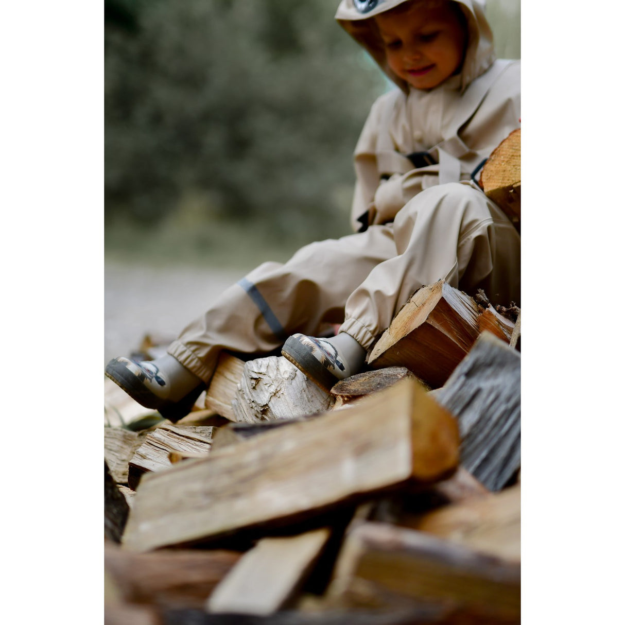 Mikk-Line Doeskin Lemur 3D Gummistövlar