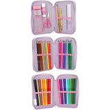 Ylvi Triple Pencil Case Med Appliquéd Wing