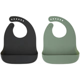 By Lille Vilde Sage & Forest Haklapp - Rainbow 2pcs