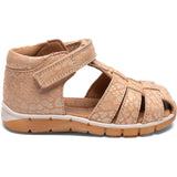Bisgaard Nude Leopard Billie Sandal