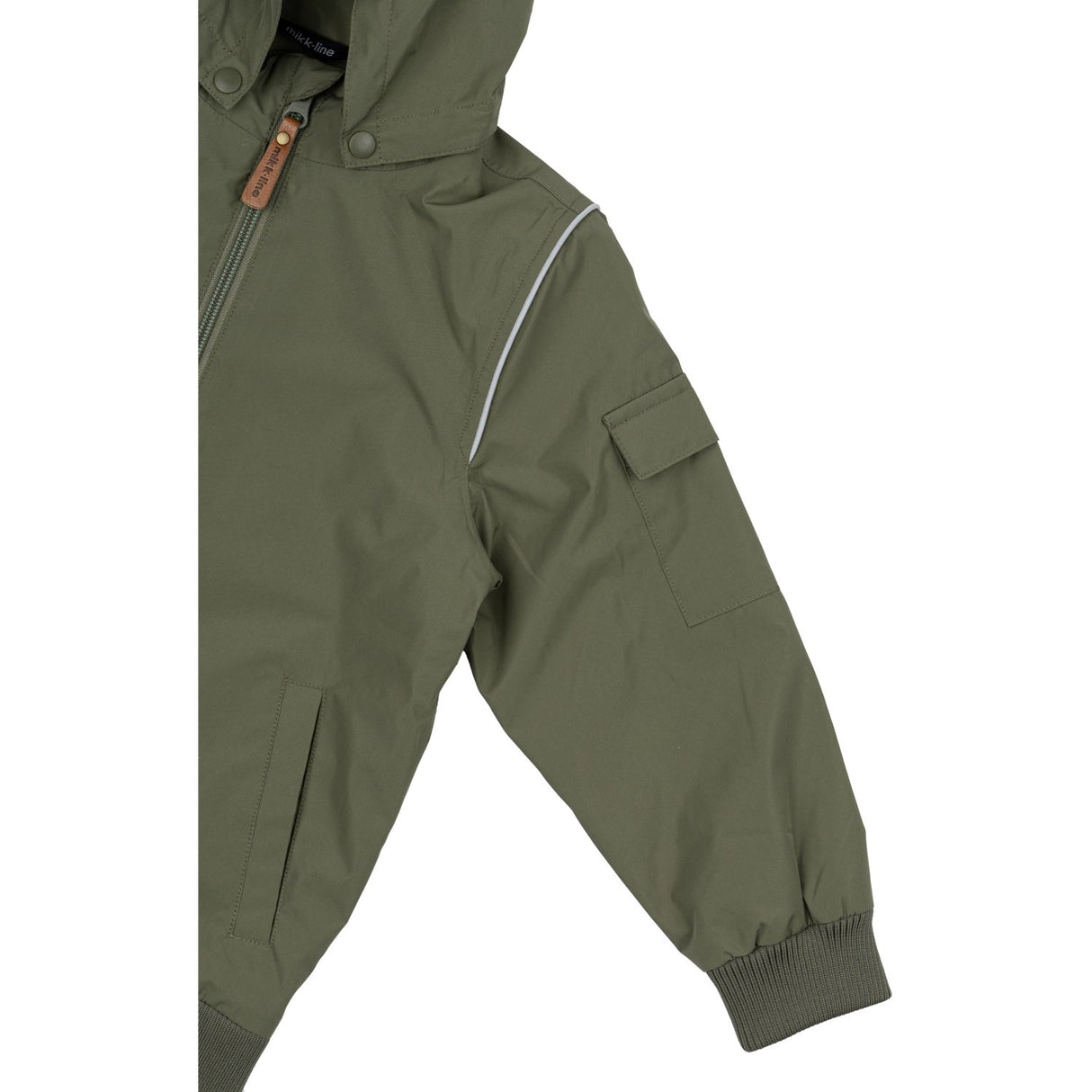 Mikk-Line Dusty Olive Shell Jacka