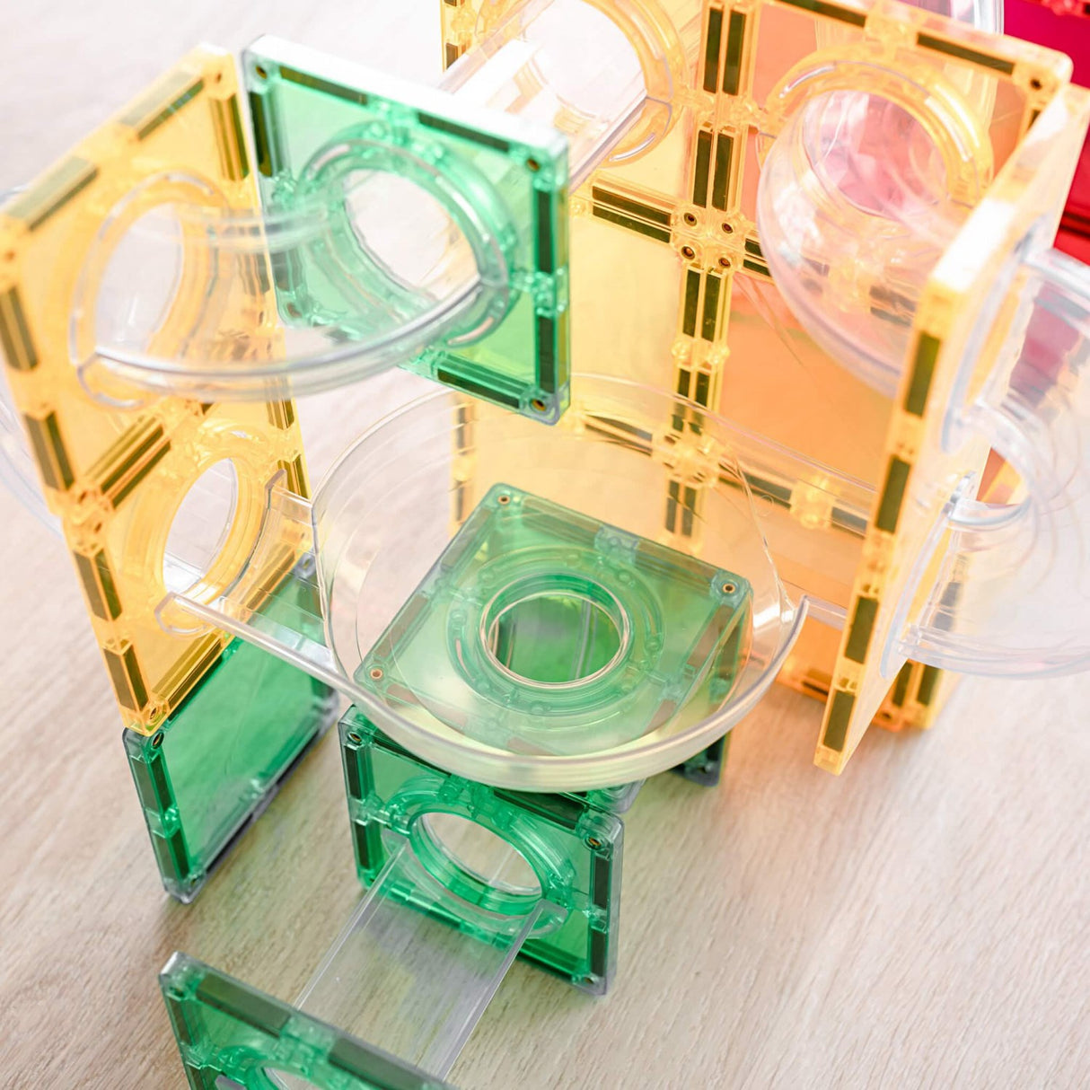 Connetix Rainbow Boll Run Expansion Pack 66 Styks