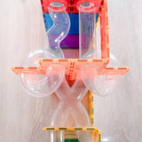 Connetix Rainbow Boll Run Expansion Pack 66 Styks