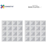 Connetix Clear Base Plate Pack 2 Styks